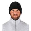 N-Ferno 6811Z Rib Knit Hat with Zipper for Bump Cap Insert, One Size Fits Most, Black, Ships in 1-3 Business Days5