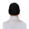 N-Ferno 6811Z Rib Knit Hat with Zipper for Bump Cap Insert, One Size Fits Most, Black, Ships in 1-3 Business Days6