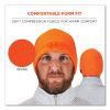 N-Ferno 6804 Skull Cap Winter Hat with LED Lights, One Size Fits Most, Orange, Ships in 1-3 Business Days4