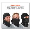 N-Ferno 6823 Hinged Balaclava Face Mask, Fleece, One Size Fits Most, Black, Ships in 1-3 Business Days6