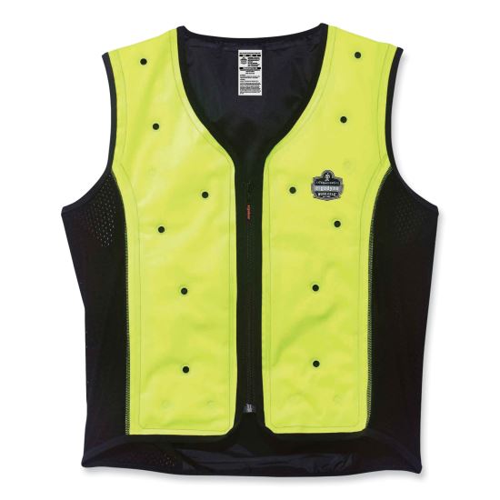 ergodyne® Chill-Its 6685 Premium Dry Evaporative Cooling Vest with Zipper1