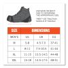 ergodyne® Trex 6300 One Piece Slip-on Ice Cleats7