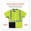 ergodyne® GloWear 8283BK Class 2 Lightweight Performance Hi-Vis T-Shirt6