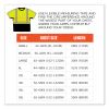 ergodyne® GloWear 8283BK Class 2 Lightweight Performance Hi-Vis T-Shirt8