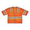 ergodyne® GloWear 8346Z Class 3 Two-Tone Hi-Vis Surveyor Zipper Vest2