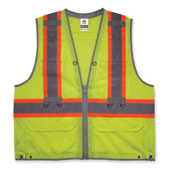 ergodyne® GloWear 8231TV Class 2 Hi-Vis Tool Tethering Safety Vest1