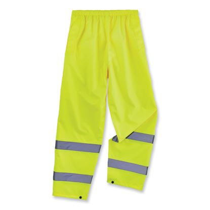 ergodyne® GloWear 8916 Class E Lightweight Hi-Vis Rain Pants1