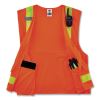 ergodyne® GloWear 8250ZHG Class 2 Hi-Gloss Surveyors Zipper Vest4