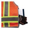 ergodyne® GloWear 8254HDZ Class 2 Heavy-Duty Surveyors Zipper Vest4