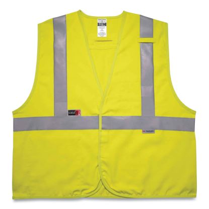 ergodyne® GloWear 8261FRHL Class 2 Dual Compliant FR Hook and Loop Safety Vest1