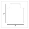 ES Robbins® EverLife® Chair Mat for High Pile Carpet4