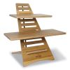 Victor® DC175A High Rise™ Acacia Wood Laptop Standing Desk3