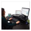 Victor® Height Adjustable Corner Standing Desk with Keyboard Tray2