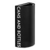 Safco® Mixx™ Recycling Center Half-Round Receptacle1