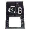 Safco® Mixx™ Recycling Center Lid5