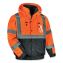 ergodyne® GloWear 8381 Class 3 Hi-Vis 4-in-1 Quilted Bomber Jacket1