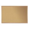 Ghent Natural Cork Bulletin Board with Wood Frame1
