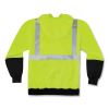 ergodyne® GloWear 8293 Hi-Vis Class 2 Hooded Sweatshirt Black Bottom3