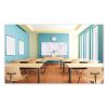 Ghent Magnetic Porcelain Whiteboard with Aluminum Frame4