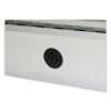 Ghent 1 Door Enclosed Vinyl Bulletin Board with Satin Frame3