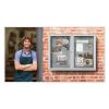Ghent 2 Door Enclosed Vinyl Bulletin Board with Satin Frame5