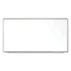 Ghent Magnetic Porcelain Whiteboard with Aluminum Frame and Maprail1