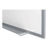 Ghent Magnetic Porcelain Whiteboard with Aluminum Frame and Maprail2
