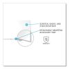 Ghent Magnetic Porcelain Whiteboard with Aluminum Frame and Maprail3