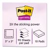 Post-it® Pop-up Notes Super Sticky Pop-up Notes Summer Joy Collection Colors4