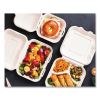 Vegware™ White Molded Fiber Clamshell Containers3