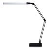 LED Ultra Slim Lamp with Swing Arm, 21.5" High, Black/Silver, Ships in 4-6 Business Days2