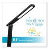 Wellness Series Slimline LED Desk Lamp, 5" to 20.25" High, Black, Ships in 1-3 Business Days2