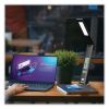 Wellness Series Rise LED Desk Lamp with Digital Display, 12" to 19" High, Black, Ships in 1-3 Business Days3