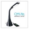 Wellness Series Swerve LED Desk Lamp, 23.25" High, Black, Ships in 1-3 Business Days6