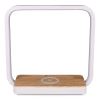 Wireless Charging Station with Night Light, USB, White, Ships in 1-3 Business Days5