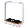 Wireless Charging Station with Night Light, USB, White, Ships in 1-3 Business Days7