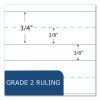 Composition Book, 1-Subject, Grade 2 Manuscript Format, Blue Cover, (36) 9.75 x 7.5 Sheet, 48/CT, Ships in 4-6 Business Days4