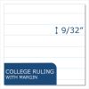 Lefty Notebook, 1 Subject, College Rule, Randomly Asst Cover Color, (200) 11 x 8.5 Sheets, 24/CT, Ships in 4-6 Business Days5