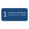 Stasher Wirebound Notebooks, 1-Subject, Narrow Rule, Randomly Asst Cover, (100) 11x9 Sheets, 24/CT, Ships in 4-6 Bus Days3