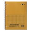 Lab and Science Wirebound Notebook, Quadrille Rule (5 sq/in), Brown Cover, (80) 8.5 x 11 Sheets, 24/CT, Ships in 4-6 Bus Days2