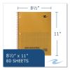 Lab and Science Wirebound Notebook, Quadrille Rule (5 sq/in), Brown Cover, (80) 8.5 x 11 Sheets, 24/CT, Ships in 4-6 Bus Days3