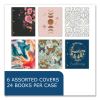 Studio Series Notebook, 1-Subject, College Rule, Assorted Cover Set 3, (70) 11 x 9 Sheets, 24/CT, Ships in 4-6 Business Days2