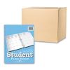 Student Plan Book, Undated, Light Blue Cover, (45) 11 x 8.5 Sheets, 24/Carton, Ships in 4-6 Business Days6
