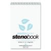 EnviroShades Steno Pad, Gregg Rule, White Cover, 80 Blue 6 x 9 Sheets, 24 Pads/Carton, Ships in 4-6 Business Days2