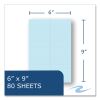 EnviroShades Steno Pad, Gregg Rule, White Cover, 80 Blue 6 x 9 Sheets, 24 Pads/Carton, Ships in 4-6 Business Days5