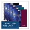 Genesis Notebook, 5-Subject, Medium/College Rule, Randomly Asst Cover Color, (200) 11x9 Sheets, 12/CT, Ships in 4-6 Bus Days3