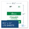 Filler Paper, 3-Hole, 8.5 x 11, College Rule, 170 Sheets/Pack, 12 Packs/Carton, Ships in 4-6 Business Days7