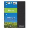 Earthtones BioBased  1 Subject Notebook, Med/College Rule, Random Asst Covers, (80) 11x9 Sheets, 24/CT, Ships in 4-6 Bus Days2