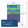 Earthtones BioBased  1 Subject Notebook, Med/College Rule, Asst Covers, (70) 8.5x11.5 Sheets, 24/CT, Ships in 4-6 Bus Days11