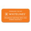 Whitelines Engineering Pad, 5 sq/in Quadrille Rule, 80 Gray 8.5 x 11 Sheets, 24/Carton, Ships in 4-6 Business Days5